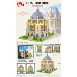 FUN IMAGINATION LZ8031 8031 non  ĐẠI HỌC OXFORD bộ đồ chơi xếp lắp ráp ghép mô hình Buildings 5452 khối