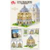FUN IMAGINATION LZ8031 8031 non  ĐẠI HỌC OXFORD bộ đồ chơi xếp lắp ráp ghép mô hình Buildings 5452 khối