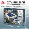 FUN IMAGINATION LZ8027 8027 non  SÂN BÓNG ĐÁ HOÀNG GIA MADRID bộ đồ chơi xếp lắp ráp ghép mô hình Buildings 4030 khối