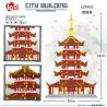FUN IMAGINATION LZ8023 8023 non  CHÙA LÔI PHONG bộ đồ chơi xếp lắp ráp ghép mô hình Buildings 3235 khối