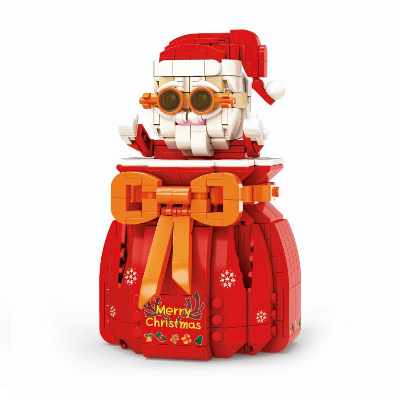 KAIDO KD99010 99010 non  TÚI MAY MẮN ÔNG GIÀ NOEL bộ đồ chơi xếp lắp ráp ghép mô hình Creator LUCKY BAG Sáng Tạo
