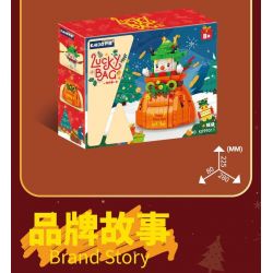KAIDO KD99010 99010 non  TÚI MAY MẮN ÔNG GIÀ NOEL bộ đồ chơi xếp lắp ráp ghép mô hình Creator LUCKY BAG Sáng Tạo