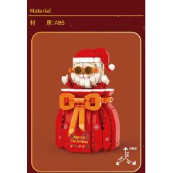 KAIDO KD99011 99011 non  TÚI TIỀN NGƯỜI TUYẾT RỒNG bộ đồ chơi xếp lắp ráp ghép mô hình Creator LUCKY BAG Sáng Tạo