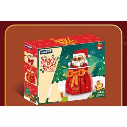 KAIDO KD99011 99011 non  TÚI TIỀN NGƯỜI TUYẾT RỒNG bộ đồ chơi xếp lắp ráp ghép mô hình Creator LUCKY BAG Sáng Tạo