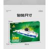 Kazi KY84162 84162 non  ĐẠI BÀNG SỨC MẠNH QUỐC GIA MỚI TÀU NGẦM TẤN CÔNG HẠT NHÂN TYPE 095 bộ đồ chơi xếp lắp ráp ghép mô hình Military Army ALL MILITARY FORCES ARE DEPLOYED Quân Sự Bộ Đội 329 khối