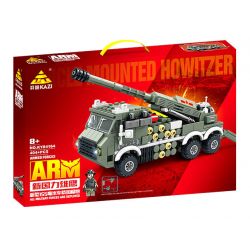 Kazi KY84164 84164 non  NATIONAL POWER EAGLE MỚI LỰU PHÁO GẮN TRÊN XE 155 MM bộ đồ chơi xếp lắp ráp ghép mô hình Military Army ALL MILITARY FORCES ARE DEPLOYED Quân Sự Bộ Đội 404 khối