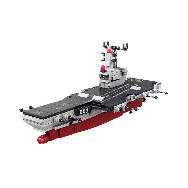 Kazi KY84165 84165 non  ĐẠI BÀNG SỨC MẠNH QUỐC GIA MỚI TÀU SÂN BAY SỐ 003 bộ đồ chơi xếp lắp ráp ghép mô hình Military Army ALL MILITARY FORCES ARE DEPLOYED Quân Sự Bộ Đội 325 khối