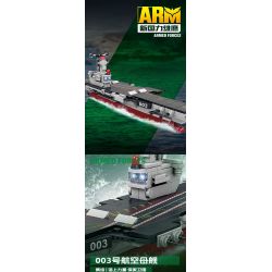 Kazi KY84165 84165 non  ĐẠI BÀNG SỨC MẠNH QUỐC GIA MỚI TÀU SÂN BAY SỐ 003 bộ đồ chơi xếp lắp ráp ghép mô hình Military Army ALL MILITARY FORCES ARE DEPLOYED Quân Sự Bộ Đội 325 khối