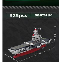 Kazi KY84165 84165 non  ĐẠI BÀNG SỨC MẠNH QUỐC GIA MỚI TÀU SÂN BAY SỐ 003 bộ đồ chơi xếp lắp ráp ghép mô hình Military Army ALL MILITARY FORCES ARE DEPLOYED Quân Sự Bộ Đội 325 khối