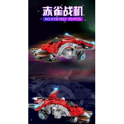 Bozhi 81052 non  HẠM ĐỘI THÁM HIỂM KHÔNG GIAN MÁY BAY CHIẾN ĐẤU RED BIRD bộ đồ chơi xếp lắp ráp ghép mô hình ADVENTURER FLEET 92 khối