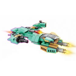 Bozhi 81053 non  HẠM ĐỘI THÁM HIỂM KHÔNG GIAN TÀU BAY bộ đồ chơi xếp lắp ráp ghép mô hình ADVENTURER FLEET 103 khối