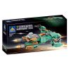 Bozhi 81053 non  HẠM ĐỘI THÁM HIỂM KHÔNG GIAN TÀU BAY bộ đồ chơi xếp lắp ráp ghép mô hình ADVENTURER FLEET 103 khối