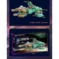 Bozhi 81053 non  HẠM ĐỘI THÁM HIỂM KHÔNG GIAN TÀU BAY bộ đồ chơi xếp lắp ráp ghép mô hình ADVENTURER FLEET 103 khối