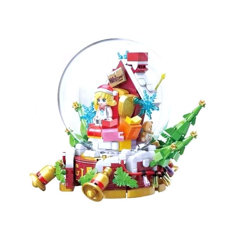 KEEPPLEY K21111 21111 non  VUA VINH QUANG GIÁNG SINH KỲ DIỆU CAI WENJI bộ đồ chơi xếp lắp ráp ghép mô hình Creator Sáng Tạo