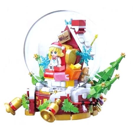 KEEPPLEY K21111 21111 non  VUA VINH QUANG GIÁNG SINH KỲ DIỆU CAI WENJI bộ đồ chơi xếp lắp ráp ghép mô hình Creator Sáng Tạo