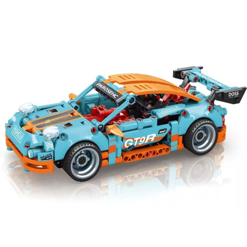 LEIBAO 8370 non  XE PHÓNG CÔNG NGHỆ bộ đồ chơi xếp lắp ráp ghép mô hình  Kỹ Thuật Công Nghệ Cao Mô Hình Phương Tiện 446 khối