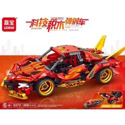 LEIBAO 8372 non  XE PHÓNG CÔNG NGHỆ bộ đồ chơi xếp lắp ráp ghép mô hình  Kỹ Thuật Công Nghệ Cao Mô Hình Phương Tiện 469 khối