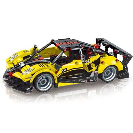 LEIBAO 8373 non  XE PHÓNG CÔNG NGHỆ bộ đồ chơi xếp lắp ráp ghép mô hình  Kỹ Thuật Công Nghệ Cao Mô Hình Phương Tiện 465 khối