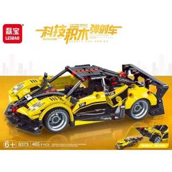 LEIBAO 8373 non  XE PHÓNG CÔNG NGHỆ bộ đồ chơi xếp lắp ráp ghép mô hình  Kỹ Thuật Công Nghệ Cao Mô Hình Phương Tiện 465 khối