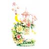 SEMBO 611082 non  SHOP HOA DƯỚI TRĂNG bộ đồ chơi xếp lắp ráp ghép mô hình FLOWERS AND MOON 1300 khối