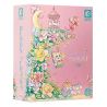 SEMBO 611082 non  SHOP HOA DƯỚI TRĂNG bộ đồ chơi xếp lắp ráp ghép mô hình FLOWERS AND MOON 1300 khối