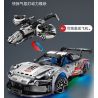 IM.MASTER QIHUI 9821 non  BẬC THẦY MÁY MÓC XE THỂ THAO PORSCHE tỷ lệ 1:10 bộ đồ chơi xếp lắp ráp ghép mô hình  Kỹ Thuật Công Nghệ Cao Mô Hình Phương Tiện 1861 khối