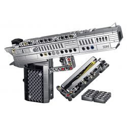 LE YI 88063 non  VŨ KHÍ NÒNG NGẮN DESERT EAGLE bộ đồ chơi xếp lắp ráp ghép mô hình Military Army Quân Sự Bộ Đội 408 khối