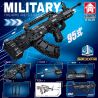LE YI 81039 non  SÚNG TRƯỜNG KIỂU 95 bộ đồ chơi xếp lắp ráp ghép mô hình Military Army Quân Sự Bộ Đội 526 khối