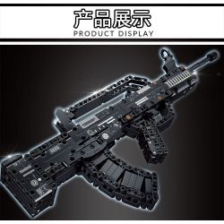 LE YI 81039 non  SÚNG TRƯỜNG KIỂU 95 bộ đồ chơi xếp lắp ráp ghép mô hình Military Army Quân Sự Bộ Đội 526 khối