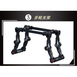 LE YI 81051 non  SÚNG TRƯỜNG 98K bộ đồ chơi xếp lắp ráp ghép mô hình Military Army Quân Sự Bộ Đội 528 khối