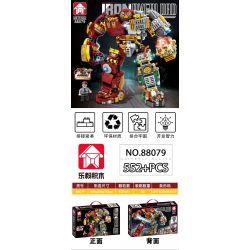 LE YI 88079 non  CHÚA TỂ NỬA GIÁP SẮT bộ đồ chơi xếp lắp ráp ghép mô hình Super Heroes Siêu Nhân Anh Hùng 552 khối