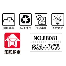 LE YI 88081 non  ÁO GIÁP ANH HÙNG bộ đồ chơi xếp lắp ráp ghép mô hình Super Heroes Siêu Nhân Anh Hùng 523 khối