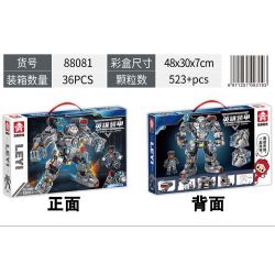 LE YI 88081 non  ÁO GIÁP ANH HÙNG bộ đồ chơi xếp lắp ráp ghép mô hình Super Heroes Siêu Nhân Anh Hùng 523 khối