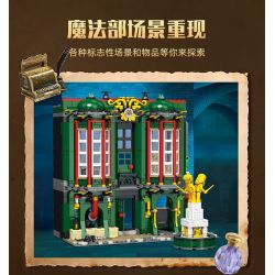 JIESTAR JJ9013 9013 non  BỘ PHÁP THUẬT bộ đồ chơi xếp lắp ráp ghép mô hình Harry Potter Chú Bé Phù Thủy 1056 khối