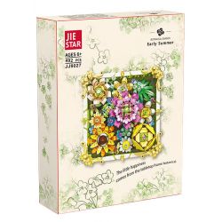 JIESTAR JJ9027 9027 non  ÁNH ĐÈN BỒNG BỀNH ĐẦU HÈ bộ đồ chơi xếp lắp ráp ghép mô hình Arts & Crafts EARLY SUMMER 492 khối