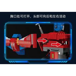 JIESTAR JJ9022 9022 non  ROBOT BIẾN HÌNH 2 TRONG 1 bộ đồ chơi xếp lắp ráp ghép mô hình Movie & Game Phim Và Trò Chơi 928 khối