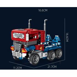 JIESTAR JJ9022 9022 non  ROBOT BIẾN HÌNH 2 TRONG 1 bộ đồ chơi xếp lắp ráp ghép mô hình Movie & Game Phim Và Trò Chơi 928 khối