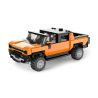 RASTAR 93700 non  XE BÁN TẢI HUMMER EV tỷ lệ 1:30 bộ đồ chơi xếp lắp ráp ghép mô hình Racers HUMMER EV PICKUP Đua Tốc Độ 431 khối