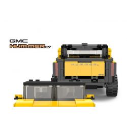 RASTAR 93700 non  XE BÁN TẢI HUMMER EV tỷ lệ 1:30 bộ đồ chơi xếp lắp ráp ghép mô hình Racers HUMMER EV PICKUP Đua Tốc Độ 431 khối