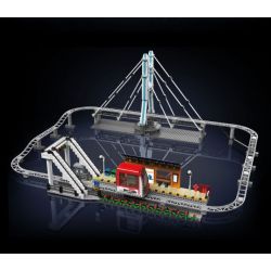 MouldKing 16052 Mould King 16052 non  TOA TÀU ĐÔ THỊ bộ đồ chơi xếp lắp ráp ghép mô hình City URBAN RAILCAR Thành Phố 1488 khối