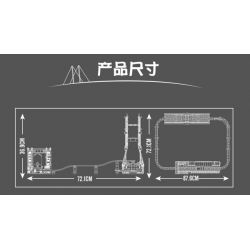 MouldKing 16052 Mould King 16052 non  TOA TÀU ĐÔ THỊ bộ đồ chơi xếp lắp ráp ghép mô hình City URBAN RAILCAR Thành Phố 1488 khối
