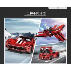 MouldKing 10076 Mould King 10076 non  RAFA 488 bộ đồ chơi xếp lắp ráp ghép mô hình  Kỹ Thuật Công Nghệ Cao Mô Hình Phương Tiện 718 khối