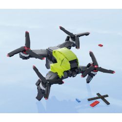 DJI 32010 non  DJI FPV bộ đồ chơi xếp lắp ráp ghép mô hình Creator Sáng Tạo 866 khối
