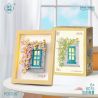 WEILE CHUANGXIANG 6015 non  HẠNH PHÚC KHI ĐƯỢC NGẮM HOA bộ đồ chơi xếp lắp ráp ghép mô hình Arts & Crafts 526 khối