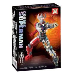 SX 9106 non  ULTRAMAN KHOAI MÔN bộ đồ chơi xếp lắp ráp ghép mô hình Movie & Game COSMIC SUPERMAN Phim Và Trò Chơi 549 khối