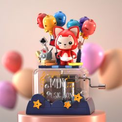 JAKI JK6506 6506 non  HỘP NHẠC KHINH KHÍ CẦU LÃNG MẠN AHRI bộ đồ chơi xếp lắp ráp ghép mô hình Movie & Game Phim Và Trò Chơi