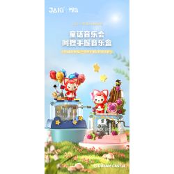 JAKI JK6506 6506 non  HỘP NHẠC KHINH KHÍ CẦU LÃNG MẠN AHRI bộ đồ chơi xếp lắp ráp ghép mô hình Movie & Game Phim Và Trò Chơi