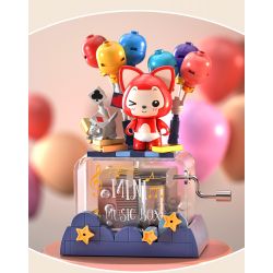 JAKI JK6506 6506 non  HỘP NHẠC KHINH KHÍ CẦU LÃNG MẠN AHRI bộ đồ chơi xếp lắp ráp ghép mô hình Movie & Game Phim Và Trò Chơi