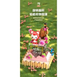 JAKI JK6506 6506 non  HỘP NHẠC KHINH KHÍ CẦU LÃNG MẠN AHRI bộ đồ chơi xếp lắp ráp ghép mô hình Movie & Game Phim Và Trò Chơi