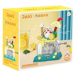 JAKI XWZB-23082 23082 XWZB23082 non  HỘP NHẠC TUYẾT CHANH bộ đồ chơi xếp lắp ráp ghép mô hình